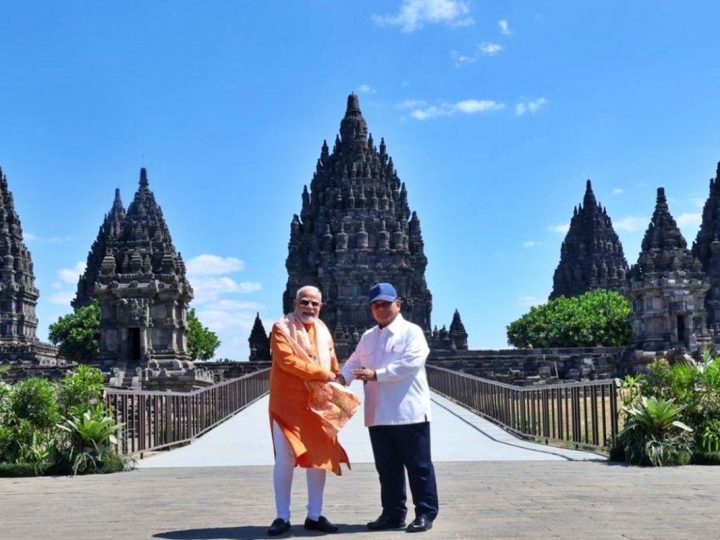 Modi Tutup Lawatan Indonesia dengan Restorasi Candi Prambanan