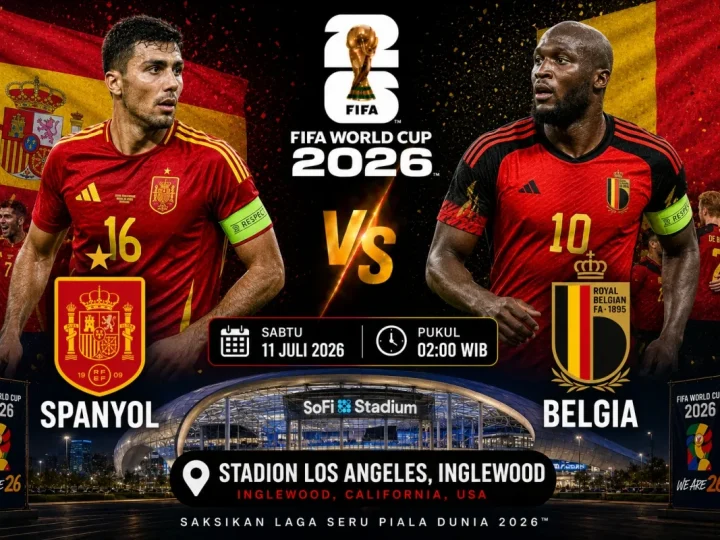 Prediksi Spanyol vs Belgia, La Roja Favorit tapi Belgia Siapkan Kejutan