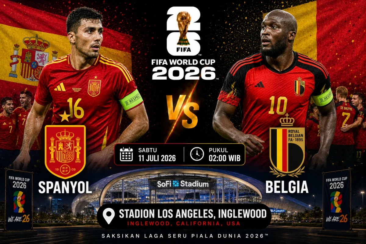 Prediksi Spanyol vs Belgia, La Roja Favorit tapi Belgia Siapkan Kejutan