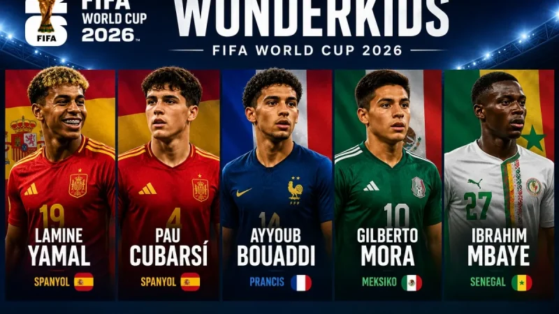 Wonderkid Piala Dunia 2026 Bersinar, Nilai Pasar Tak Langsung Naik