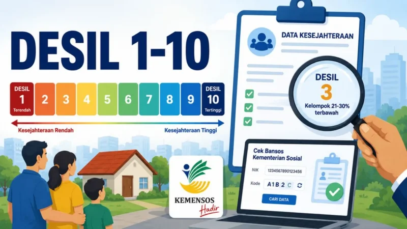 Cara Cek dan Mengubah Desil DTSEN, Begini Prosedurnya