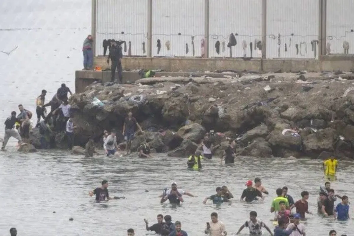 Bentrokan Warga dan Imigran Maroko ke Spanyol Pecah di Ceuta, Krisis Migrasi Kian Memanas