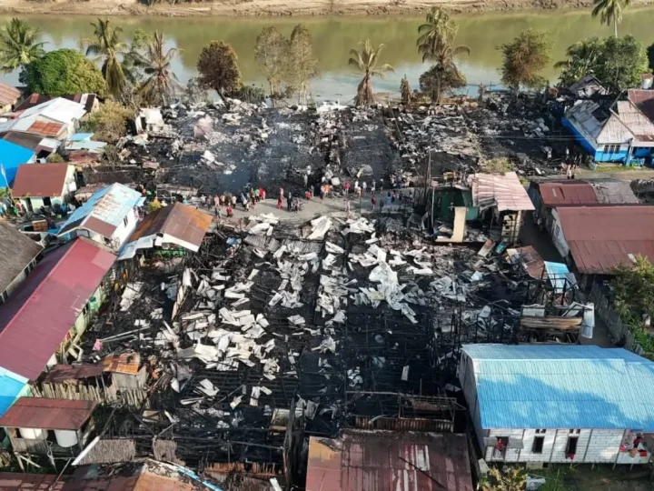 Kebakaran Muara Bengkal Terjadi Dua Kali dalam Sebulan
