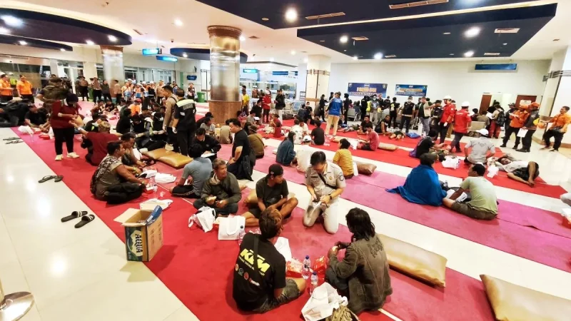 111 Korban Selamat Kebakaran KMP Mutiara Santosa II Tiba di Surabaya, 2 Jenazah Ikut Dievakuasi
