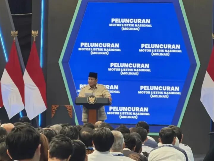 Prabowo Resmikan Motor Listrik Nasional, ALVA Sudah Produksi 20 Ribu Unit