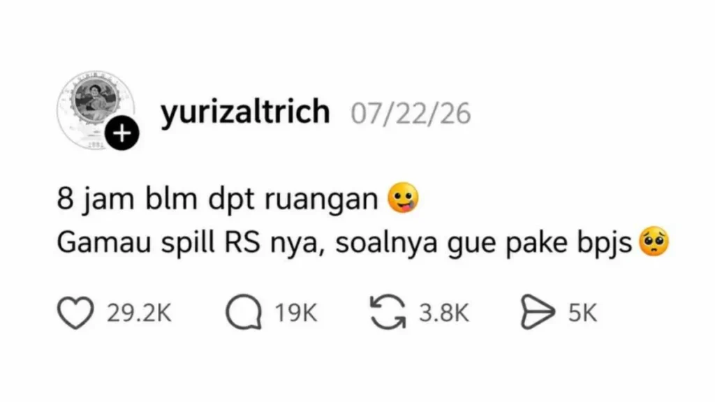 Unggahan Yurizal Pasien