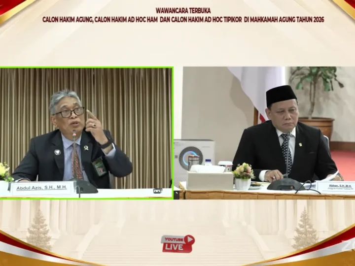 Seleksi Hakim Agung 2026 Masuk Tahap Akhir, 23 Calon Jalani Wawancara Terbuka
