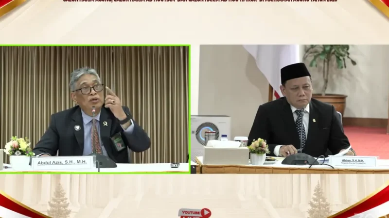 Seleksi Hakim Agung 2026 Masuk Tahap Akhir, 23 Calon Jalani Wawancara Terbuka