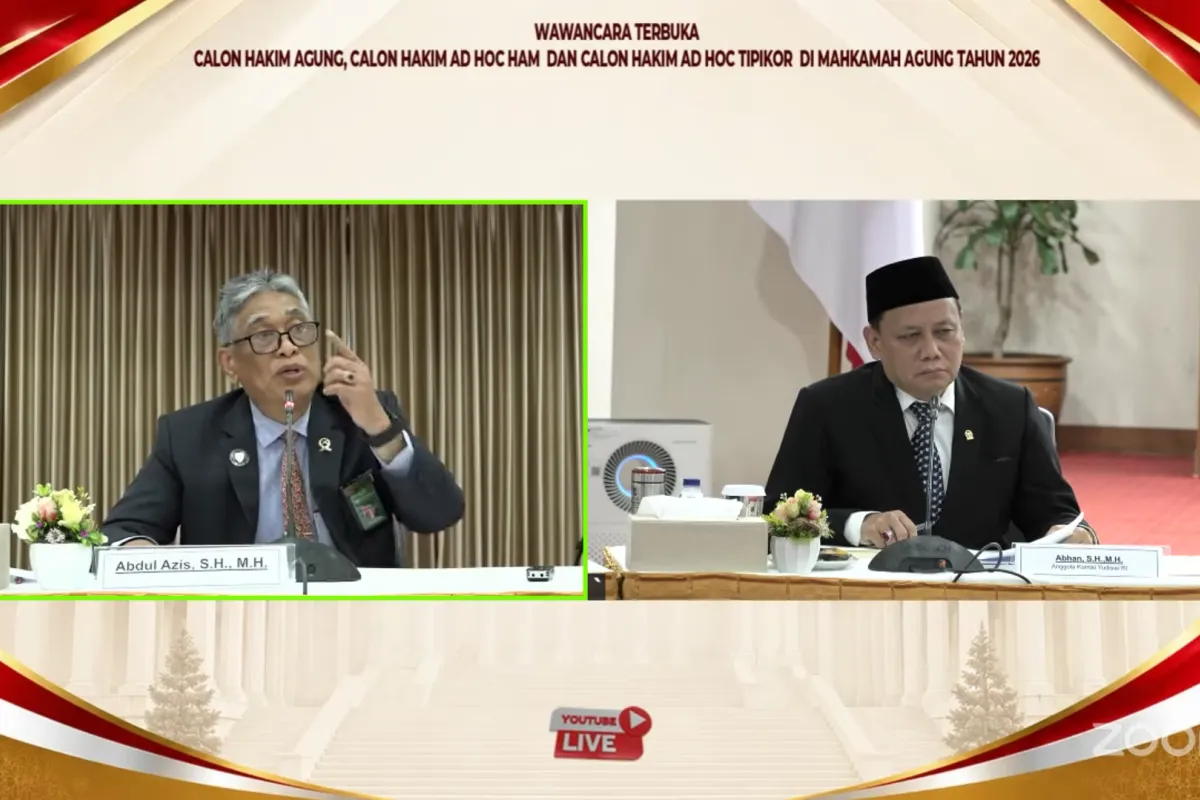 Seleksi Hakim Agung 2026 Masuk Tahap Akhir, 23 Calon Jalani Wawancara Terbuka