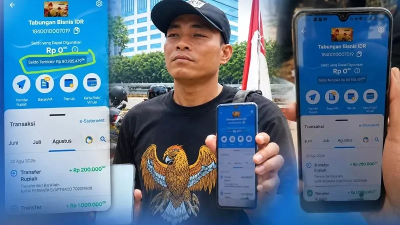 Rekening Mandiri Rp 80,9 Juta Milik Botok Diblokir, Dasar Hukumnya Belum Terbuka