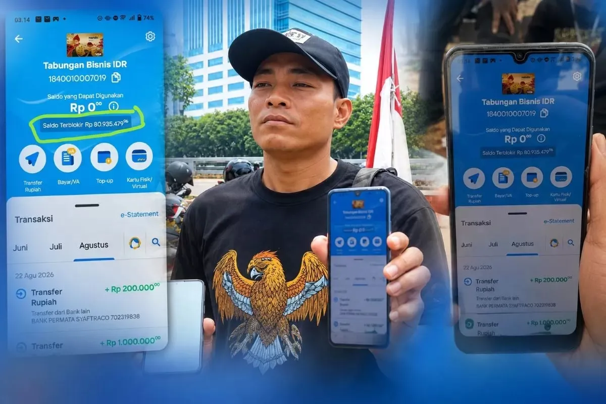 Rekening Mandiri Rp 80,9 Juta Milik Botok Diblokir, Dasar Hukumnya Belum Terbuka