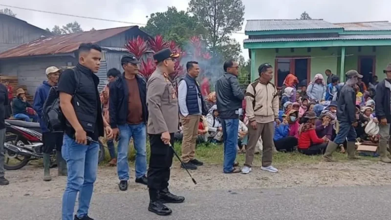 Penyerangan di Humbahas Rusak 13 Rumah, 8 Warga Terluka