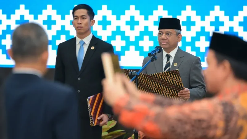 Suahasil Lantik 14 Pejabat Kemenkeu, Ini Daftar Nama dan Jabatannya